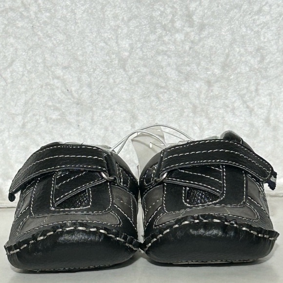Koala Kids Black/Grey Strap Slip On Walker Shoes Size US 5 NWT - Picture 3 of 10